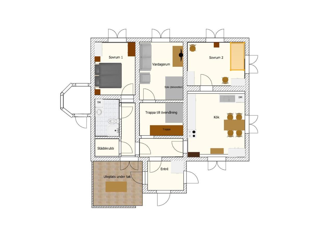 Saettraby Villa Norrtälje Buitenkant foto